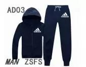 adidas ensemble Trainingsanzug mann coton sport jogging adm359